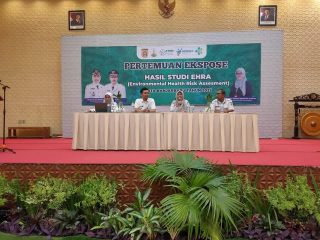 Ekspose Hasil Studi EHRA, Ballroom Hotel Rodhita Banjarbaru.