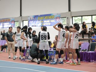 Tim Basket Putri Banjarbaru Jalani Laga Penentuan Menuju Semifinal Porprov XII Kalsel 2025