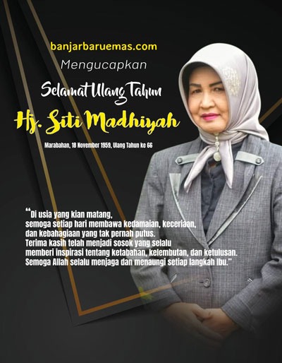 Selamat Milad Ibunda Hj. Siti Madhiyah
