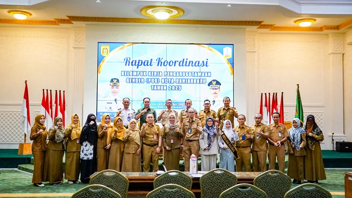 Banjarbaru Mantapkan Arah Pembangunan Responsif Gender : Rakor Pokja PUG 2025 Tekankan Penyelarasan Kebijakan Antar-Instansi
