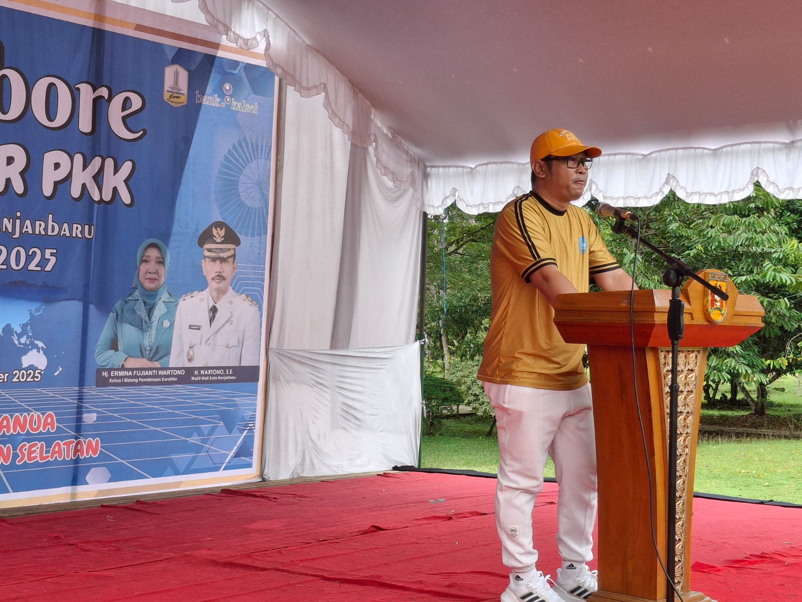 Jambore Kader PKK Banjarbaru 2025, Ketua TP PKK Banjarbaru Riandy Hidayat Tekankan Semangat dan Ketulusan Kader