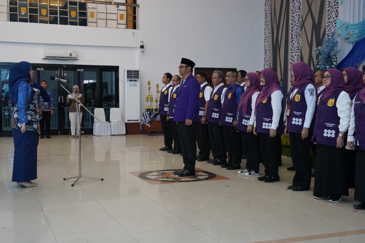 Banjarbaru Kukuhkan Tim Pembina Posyandu 2025–2030, Perkuat Layanan Kesehatan Berbasis Masyarakat