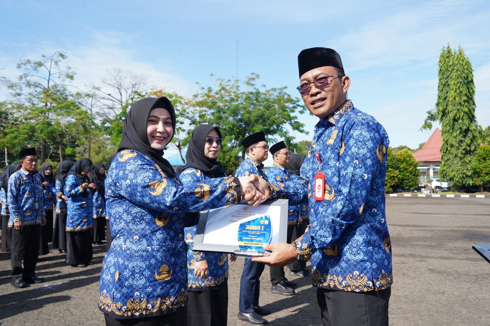 Nadia Saraswati, Teladan dari Sungai Ulin: Potret ASN Teladan Tahun 2025 Kategori Pejabat Pengawas di Lingkungan Pemerintah Kota Banjarbaru