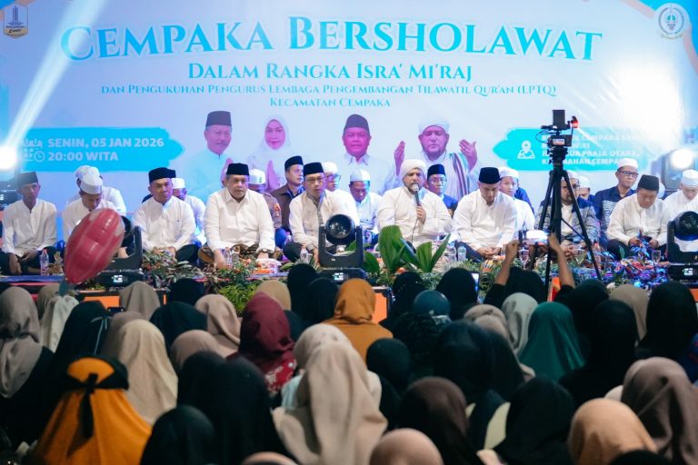 Cempaka Bershalawat, Momentum Menguatkan Ukhuwah dan Spirit Qur’ani di Banjarbaru