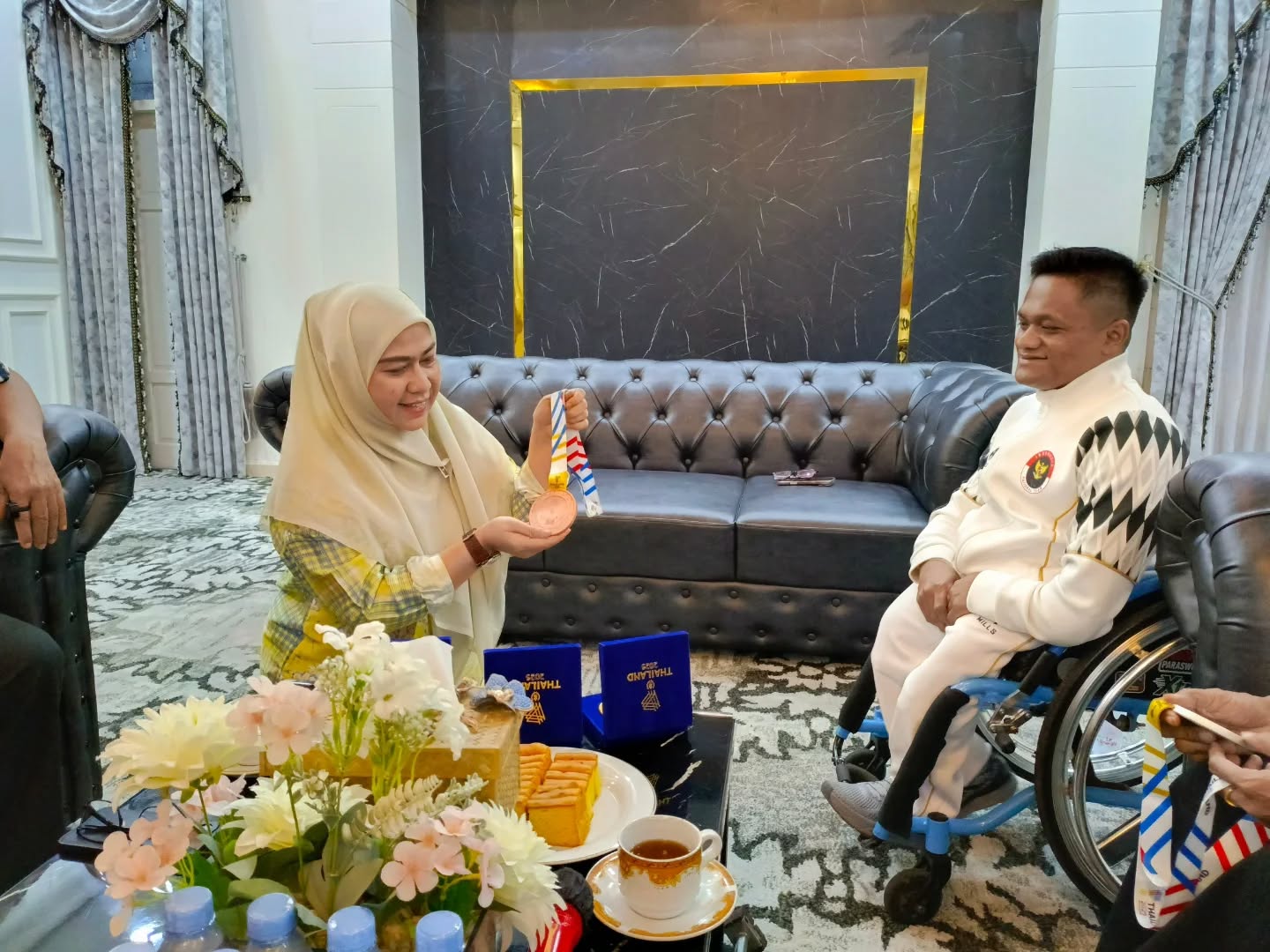 Wali Kota Banjarbaru Hj. Erna Lisa Halaby Apresiasi Atlet NPCI Peraih Prestasi ASEAN Para Games