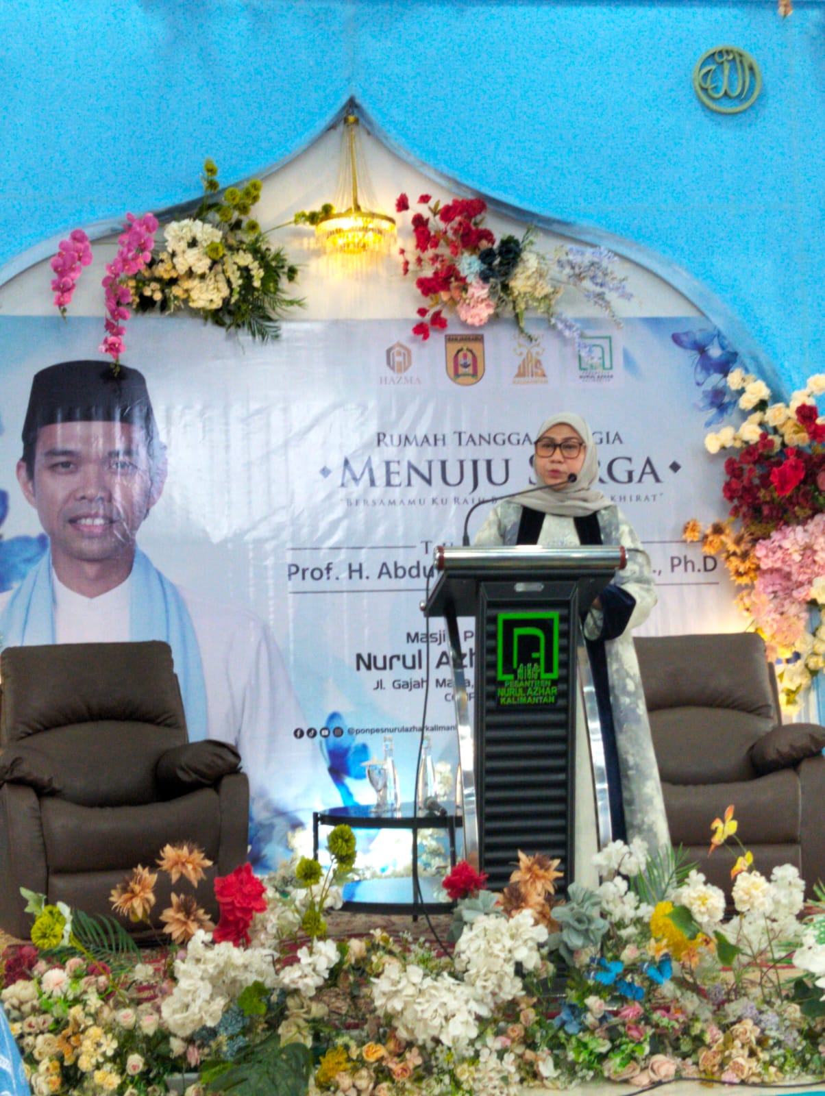 Wali Kota Banjarbaru Hj. Erna Lisa Halaby Hadiri Kajian Keluarga UAS, Tegaskan Peran Keluarga sebagai Fondasi Kota Beradab