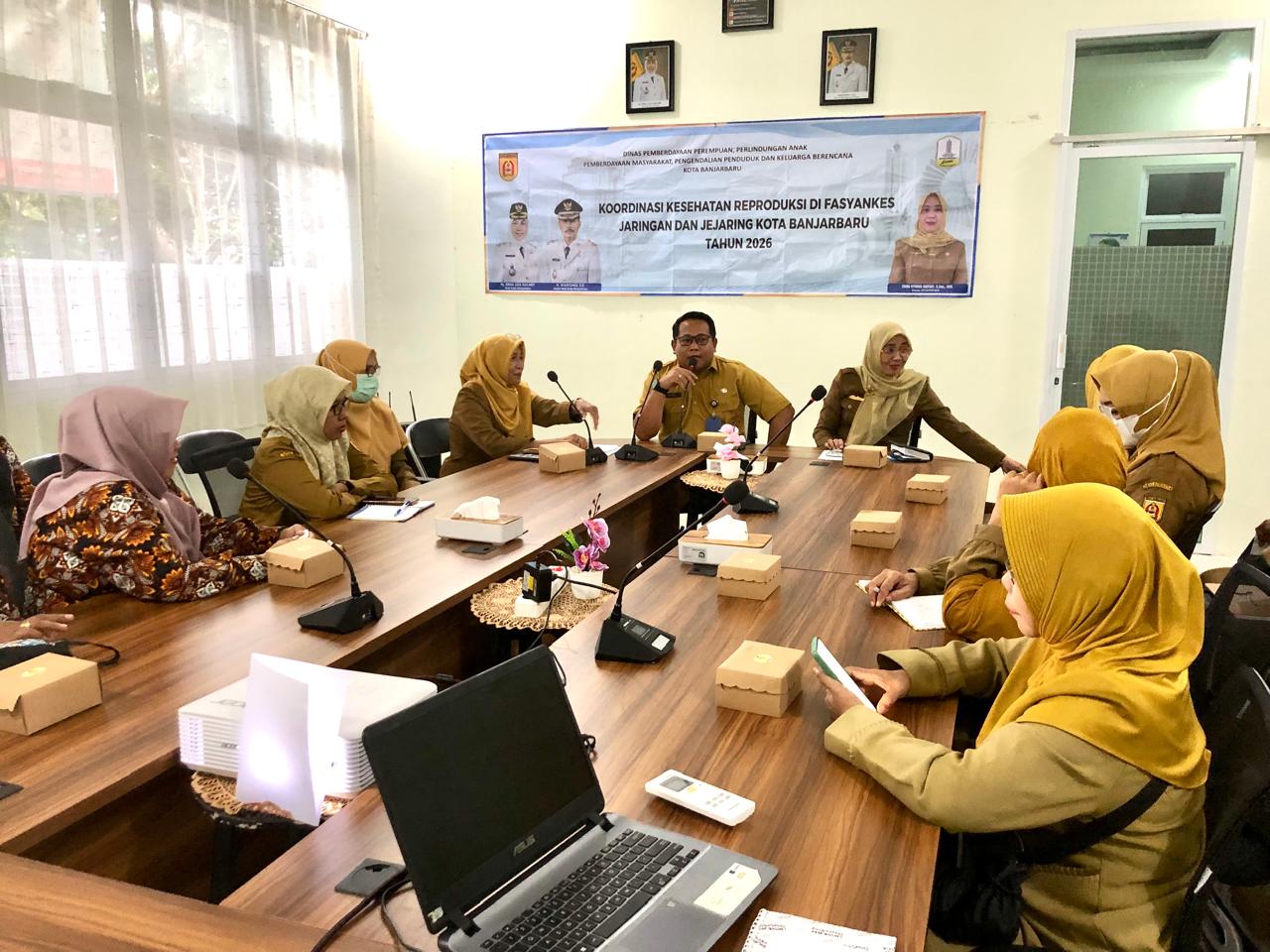 DP3APMP2KB Banjarbaru Matangkan Pelayanan KB Serentak 2026, Tekankan Data Valid dan Sinergi Puskesmas–Penyuluh dalam Layanan IUD dan Implan