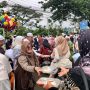 Ribuan Jemaah Padati Masjid Agung Al Munawwarah, Idulfitri di Banjarbaru Dirayakan dengan Berbagi