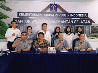 Komite Ekraf Banjarbaru dan Kanwil Kemenkumham Kalsel Selaraskan Langkah, Dorong Merek Kolektif hingga Indikasi Asal Soto Banjar