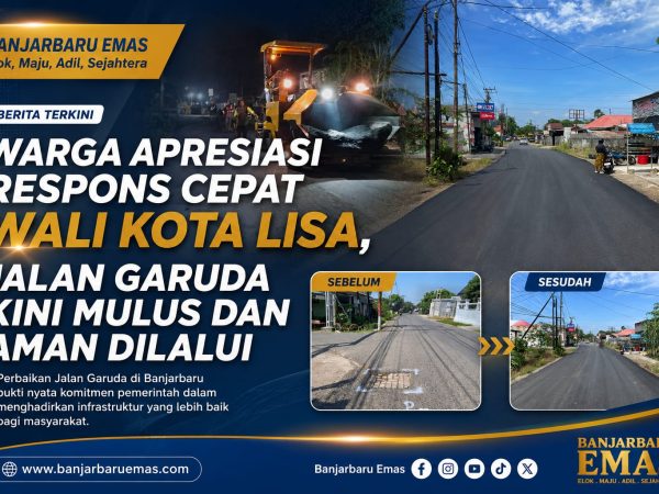 Warga Apresiasi Respons Cepat Wali Kota Lisa, Jalan Garuda Kini Mulus dan Aman Dilalui