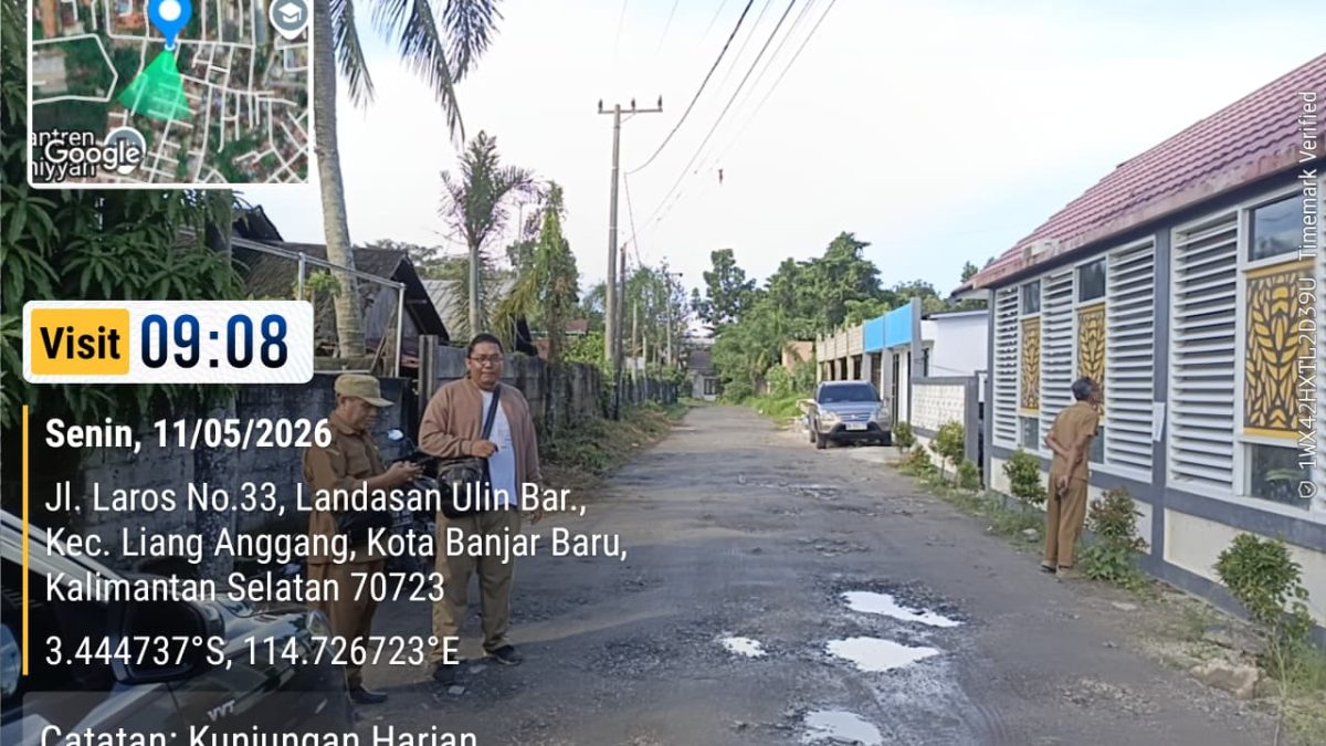 Wali Kota Lisa Respons Keluhan Warga, Pemko Banjarbaru Siapkan Rp 2,8 Miliar untuk Jalan Kampoeng Shafwah Asri