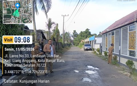 Wali Kota Lisa Respons Keluhan Warga, Pemko Banjarbaru Siapkan Rp 2,8 Miliar untuk Jalan Kampoeng Shafwah Asri