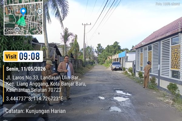 Wali Kota Lisa Respons Keluhan Warga, Pemko Banjarbaru Siapkan Rp 2,8 Miliar untuk Jalan Kampoeng Shafwah Asri