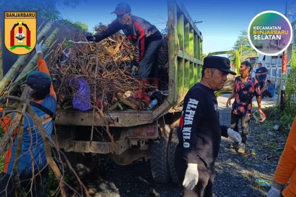 Bekas TPS di Guntung Paikat Kembali Dipenuhi Sampah, Camat Banjarbaru Selatan Pasang CCTV