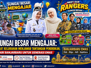 Sungai Besar Mengajar: Saat Kelurahan Menjawab Tantangan Pendidikan, dari Banjarbaru untuk Generasi Emas