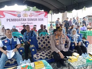 Wali Kota Dukung Program Sentuh Langsung Masyarakat, Bersama Polres Banjarbaru Bangun Sumur Bor di Cempaka