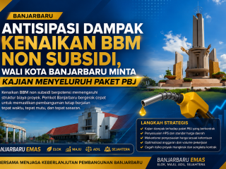 Antisipasi Dampak Kenaikan BBM Non Subsidi, Wali Kota Banjarbaru Minta Kajian Menyeluruh Paket PBJ