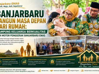 Banjarbaru Bangun Masa Depan dari Rumah: Kampung Keluarga Berkualitas Jadi Motor Penggerak Banjarbaru EMAS