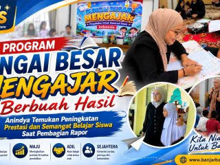 Program Sungai Besar Mengajar Berbuah Hasil, Anindya Temukan Peningkatan Prestasi dan Semangat Belajar Siswa Saat Pembagian Rapor