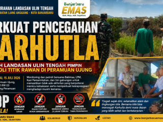 Perkuat Pencegahan Karhutla, Lurah Landasan Ulin Tengah Pimpin Patroli Titik Rawan di Peramuan Ujung