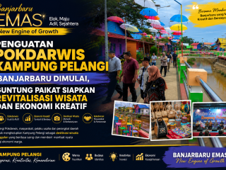 Penguatan Pokdarwis Kampung Pelangi Banjarbaru Dimulai, Guntung Paikat Siapkan Revitalisasi Wisata dan Ekonomi Kreatif