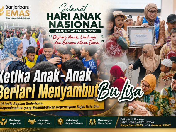 Ketika Anak-Anak Berlari Menyambut Bu Lisa