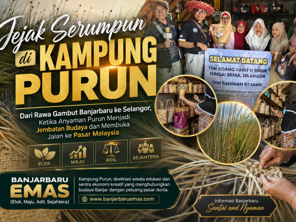 Jejak Serumpun di Kampung Purun