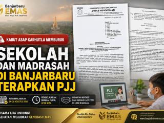 Kabut Asap Karhutla Memburuk, Sekolah dan Madrasah di Banjarbaru Terapkan PJJ