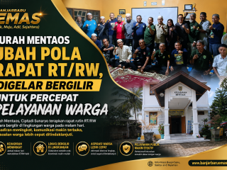 Lurah Mentaos Ubah Pola Rapat RT/RW, Digelar Bergilir untuk Percepat Pelayanan Warga