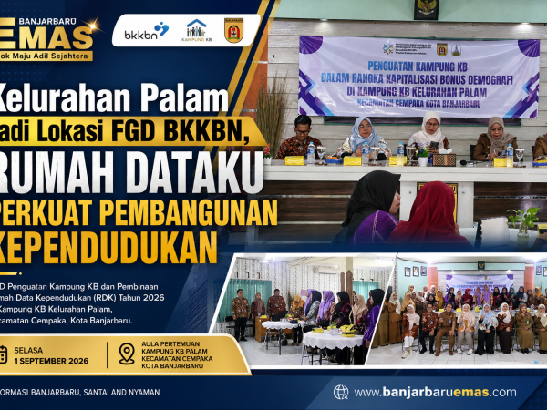 Kelurahan Palam Jadi Lokasi FGD BKKBN, Rumah DataKu Perkuat Pembangunan Kependudukan