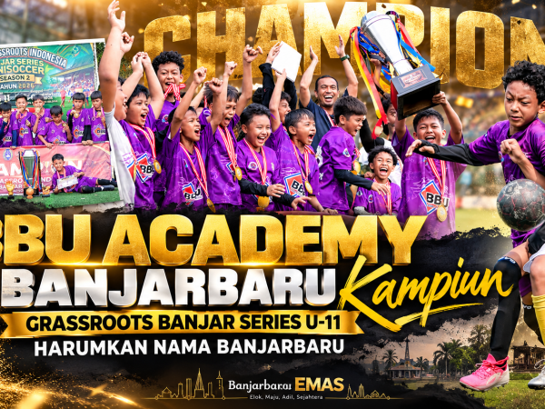 BBU Academy Banjarbaru Kampiun Grassroots Banjar Series U-11, Harumkan Nama Banjarbaru