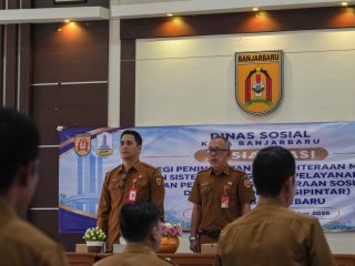 Pemko Banjarbaru Luncurkan Aplikasi SIPINTAR, Inovasi Dinas Solsial