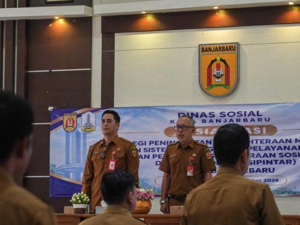 Pemko Banjarbaru Luncurkan Aplikasi SIPINTAR, Inovasi Dinas Solsial